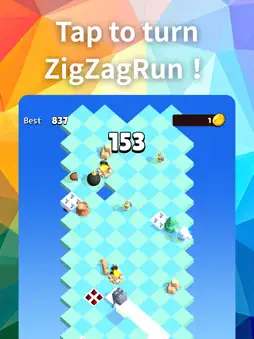 Zigzag Animal Dash screenshot 7