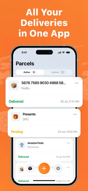 Tracko: Package Tracking App screenshot 2