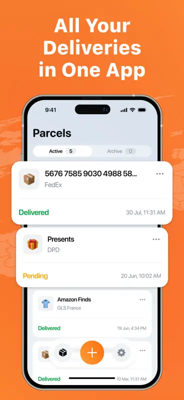 Package Tracker – Tracko app screenshot 2 of 6