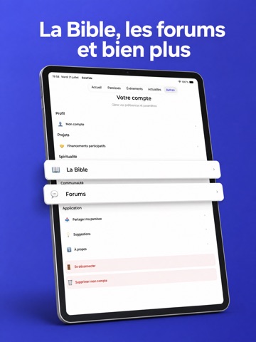SolaFide - Ma vie de paroisse iPad screenshot