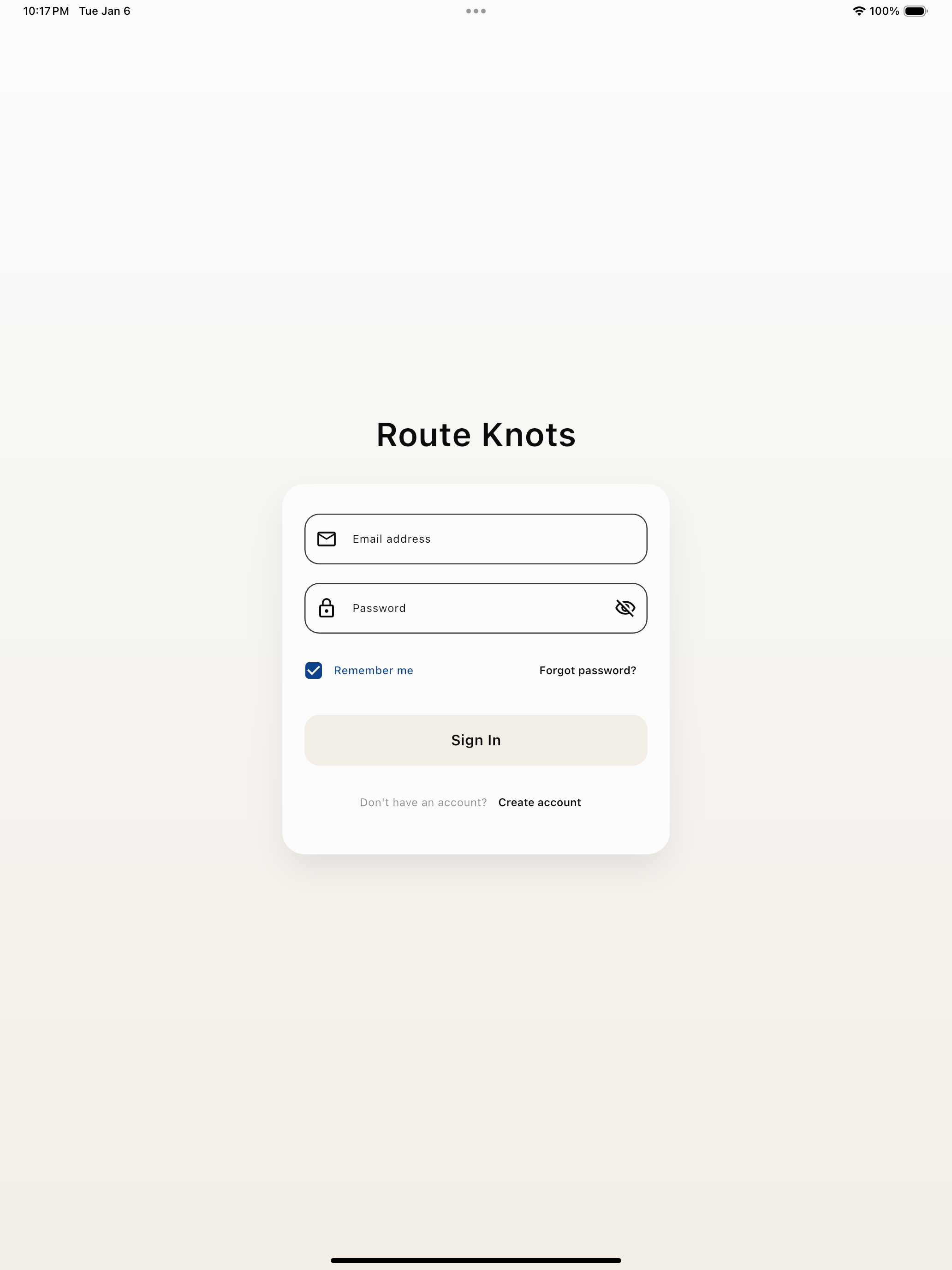 route knots