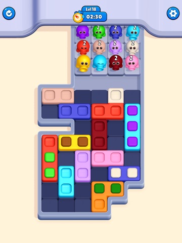 Block Pop Jam iPad screenshot