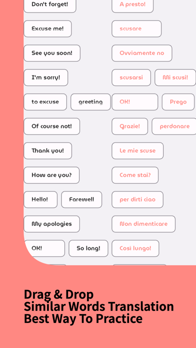 Learn Italian Beginner Offline Screenshot