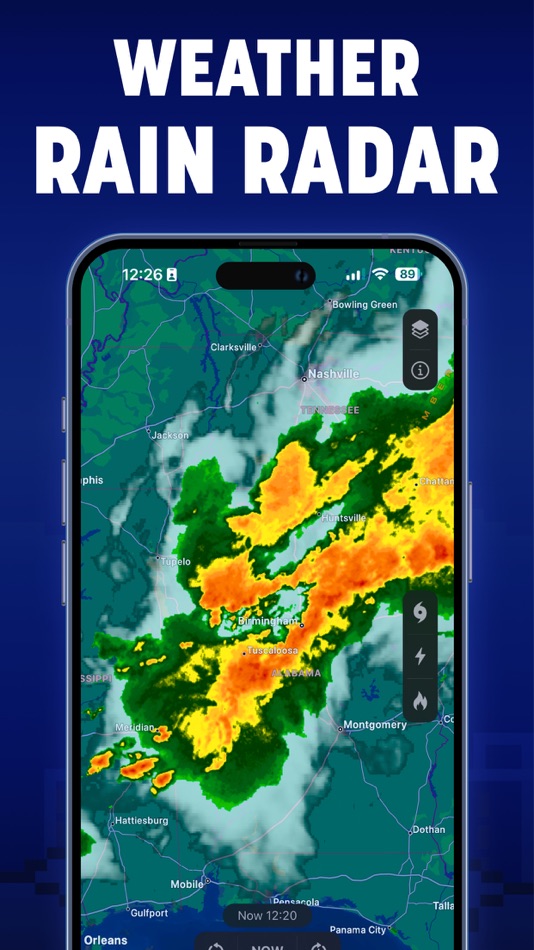 #3. Weather #1 Interactive Widgets (iOS) By: byss mobile