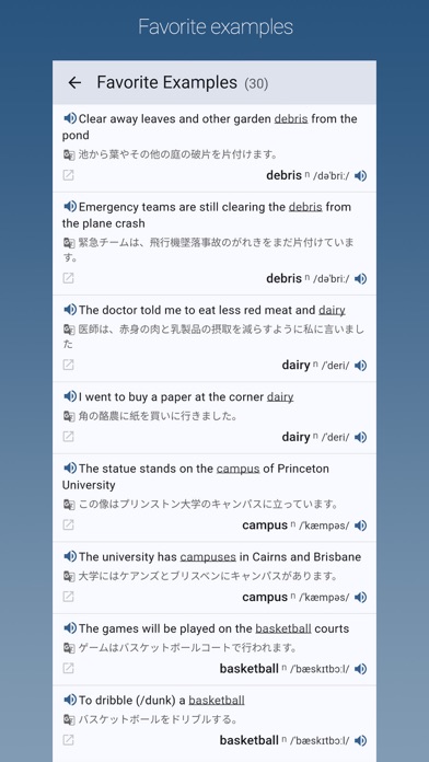 English-Japanese Dictionary JP Screenshot