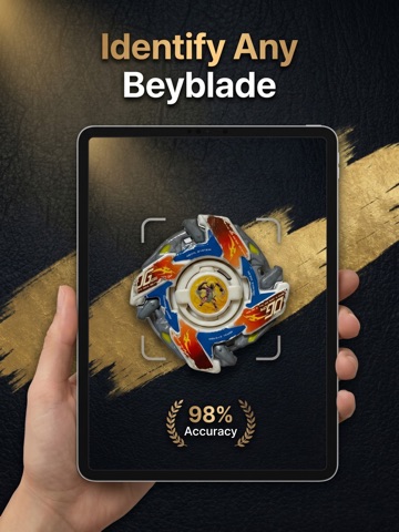 Beyblade Scanner AI: BeySpin X iPad screenshot