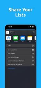 Shared Grocery List: Shopping screenshot