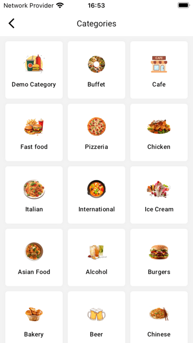 FOOD RUSH - Food Delivery Screenshot