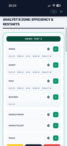 Gaelic Match Room iPhone screenshot