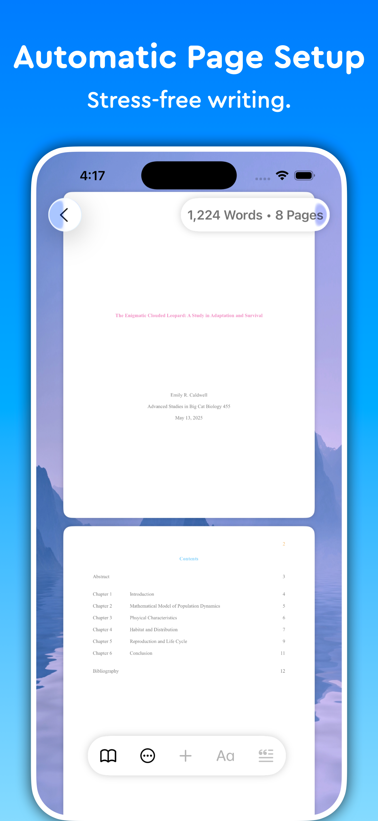 Essayist: Academic Writing App screenshot 3