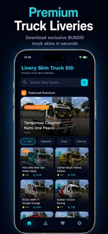 Livery Truck SID iPhone screenshot
