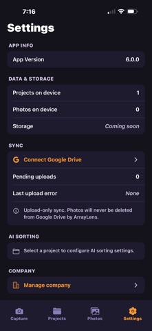 ArrayLens screenshot
