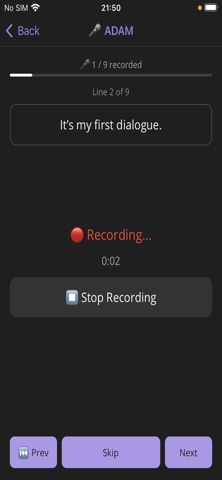 RehearsAI screenshot