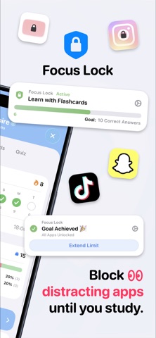 Flashio: Flashcards & Blocker Screenshot 2 of 9
