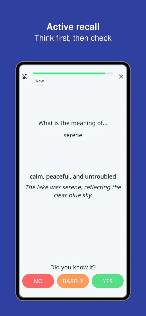 Screenshot #3 pour Rare English Words Trainer