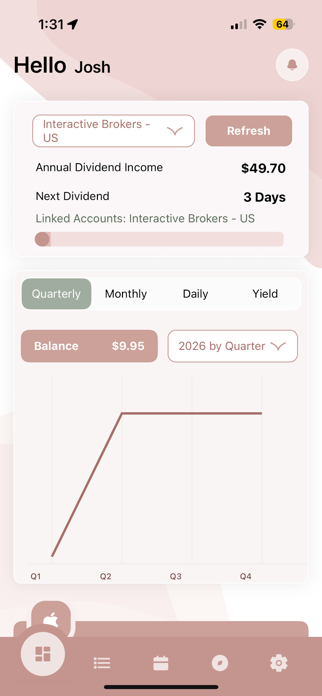 Circle Dividend Tracker Screenshot 1 of 5