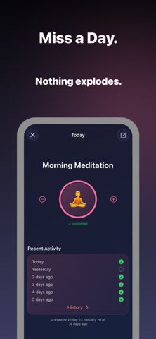 Gentle Habit Tracker: Couch screenshot
