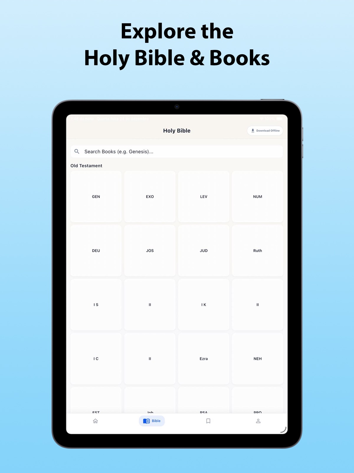 Bible Chat: Sacred Word ipad screenshot 3