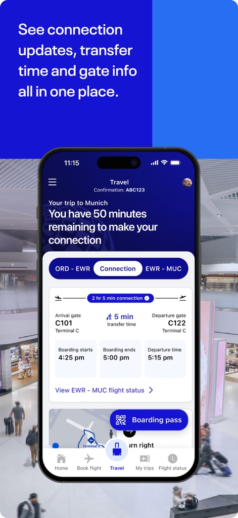 United Airlines - Connection Navigator