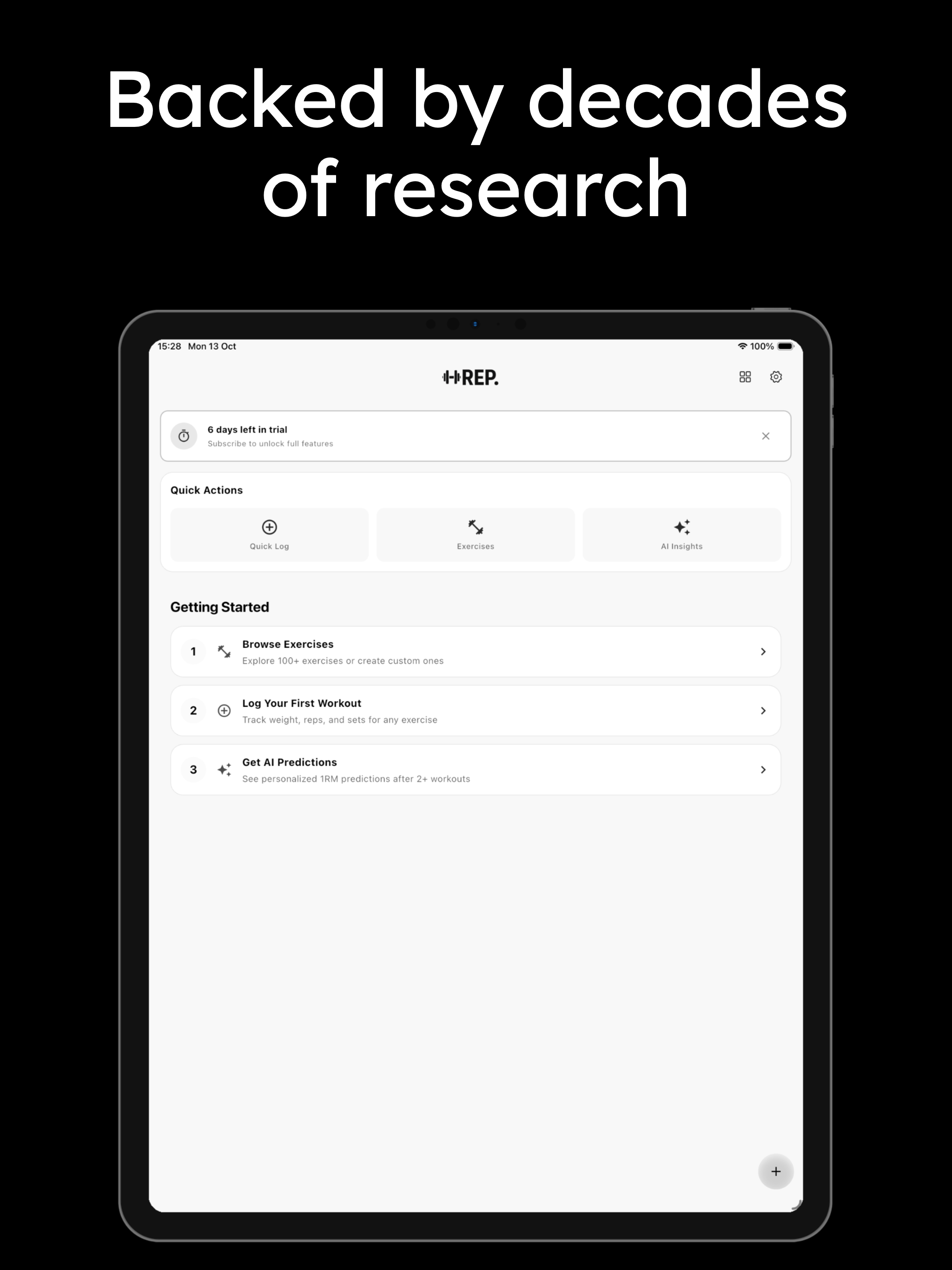 REP. - Smart Strength Tracker screenshot 14
