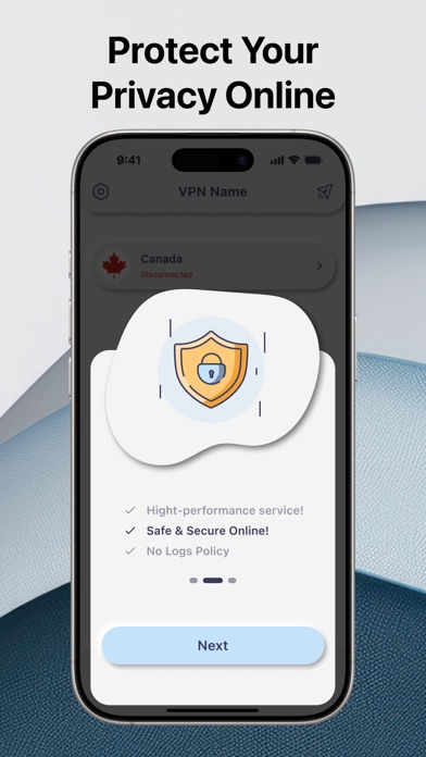 Advent VPN Screenshot