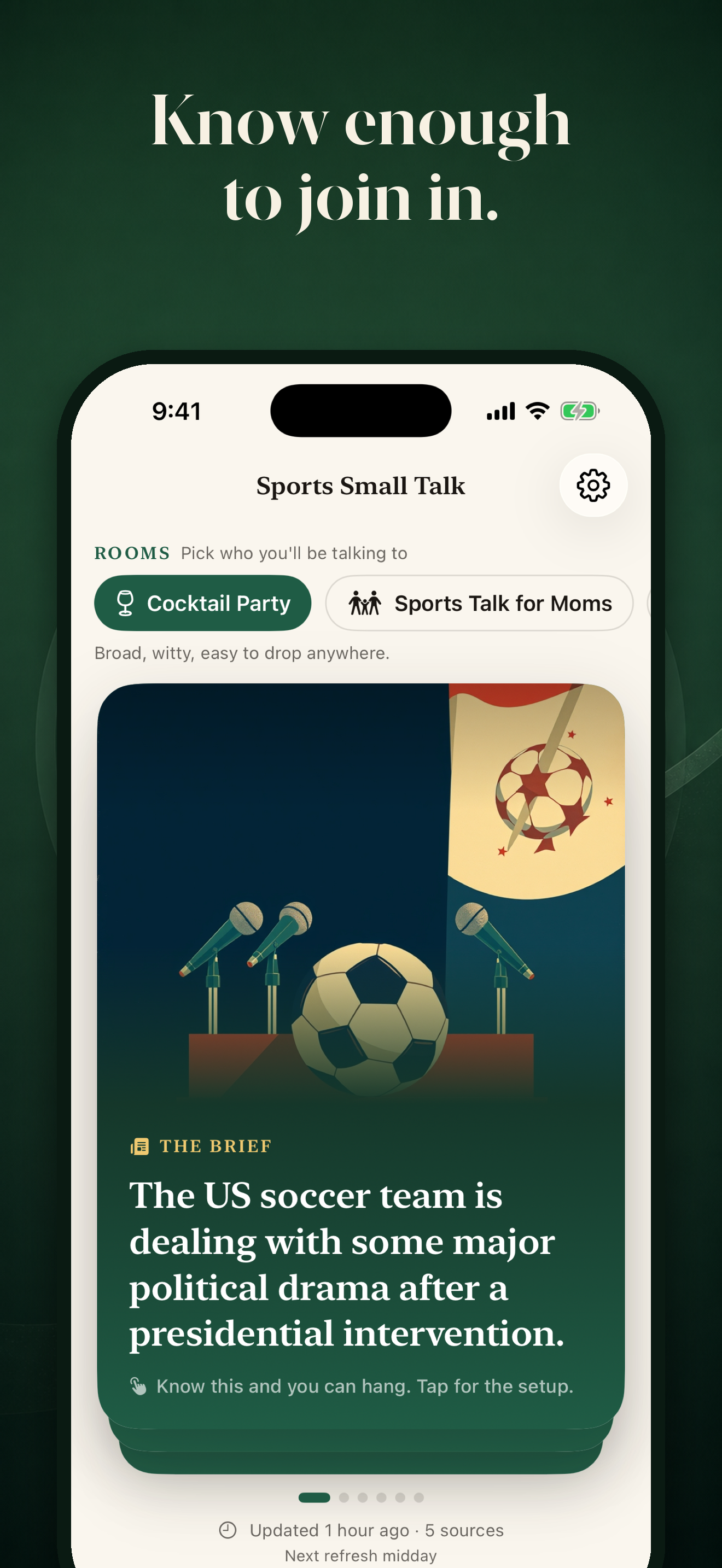Sports Small Talk: Icebreaker screenshot 3