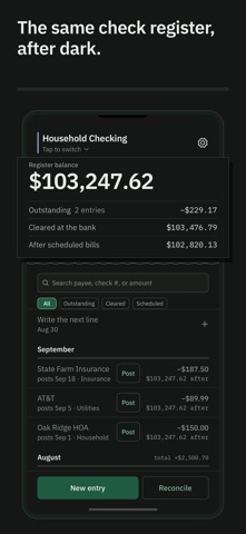 BalanceWright Checkbook Ledger Screenshot 5 of 10