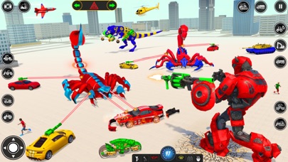Scorpion Robot Car Shooting Screenshot