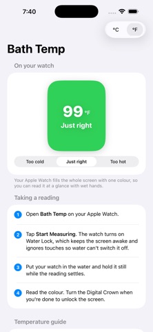 Baby Bath Thermometer screenshot 1