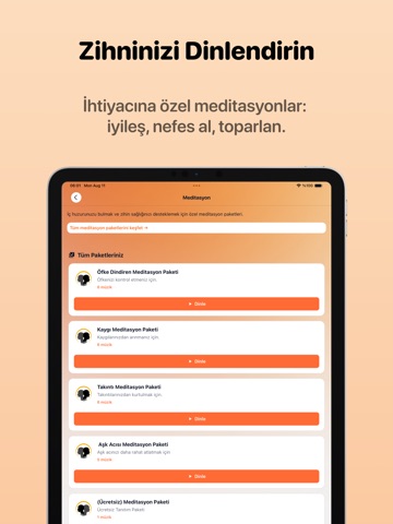 Terapi Evreni - Online Destek iPad screenshot