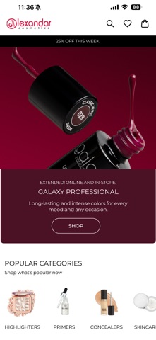 Alexandar Cosmetics Screenshot 1 of 10