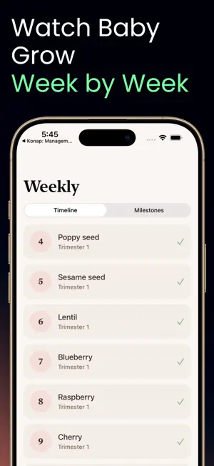 Nest: Pregnancy Tracker screenshot 2