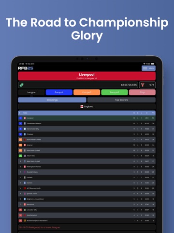 Realer Football Boss 2025 iPad screenshot