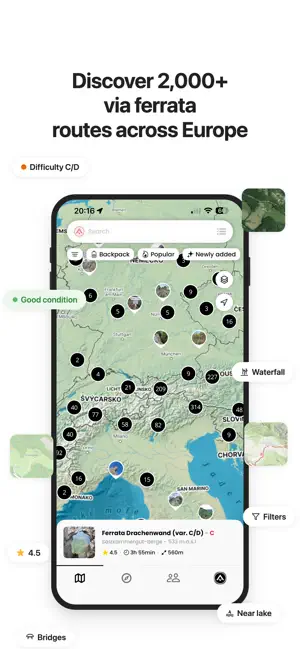 Ferrata Guide screenshot 1
