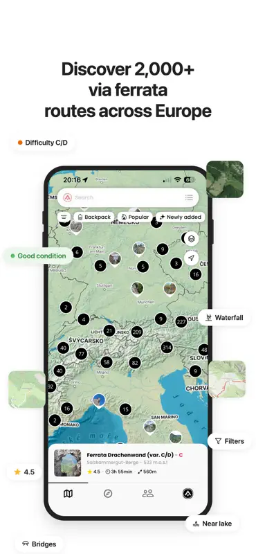 Ferrata Guide screenshot 1 of 5