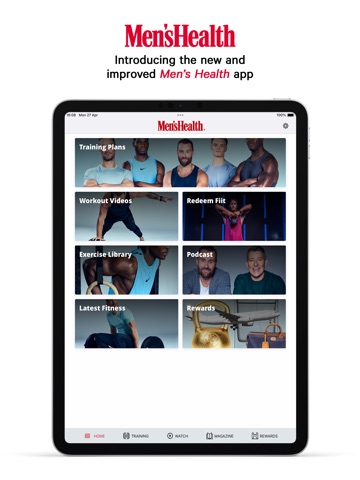 Men's Health UK iPad screenshot