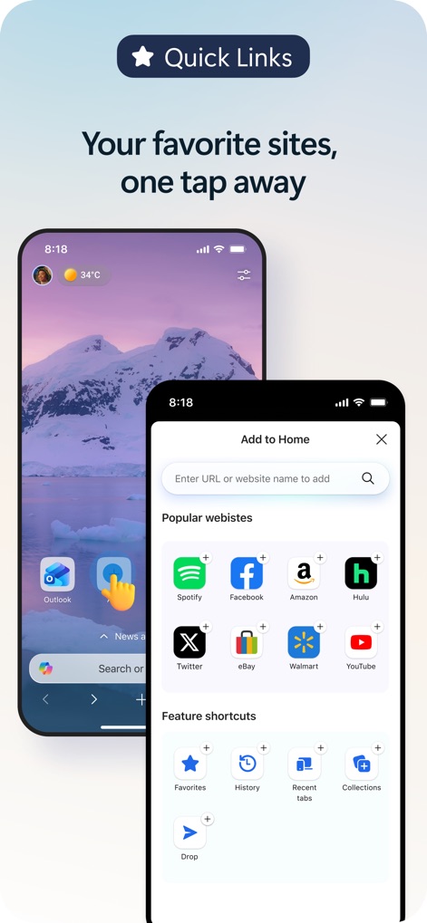 Microsoft Edge: AI Browser - Streamlined Access Links