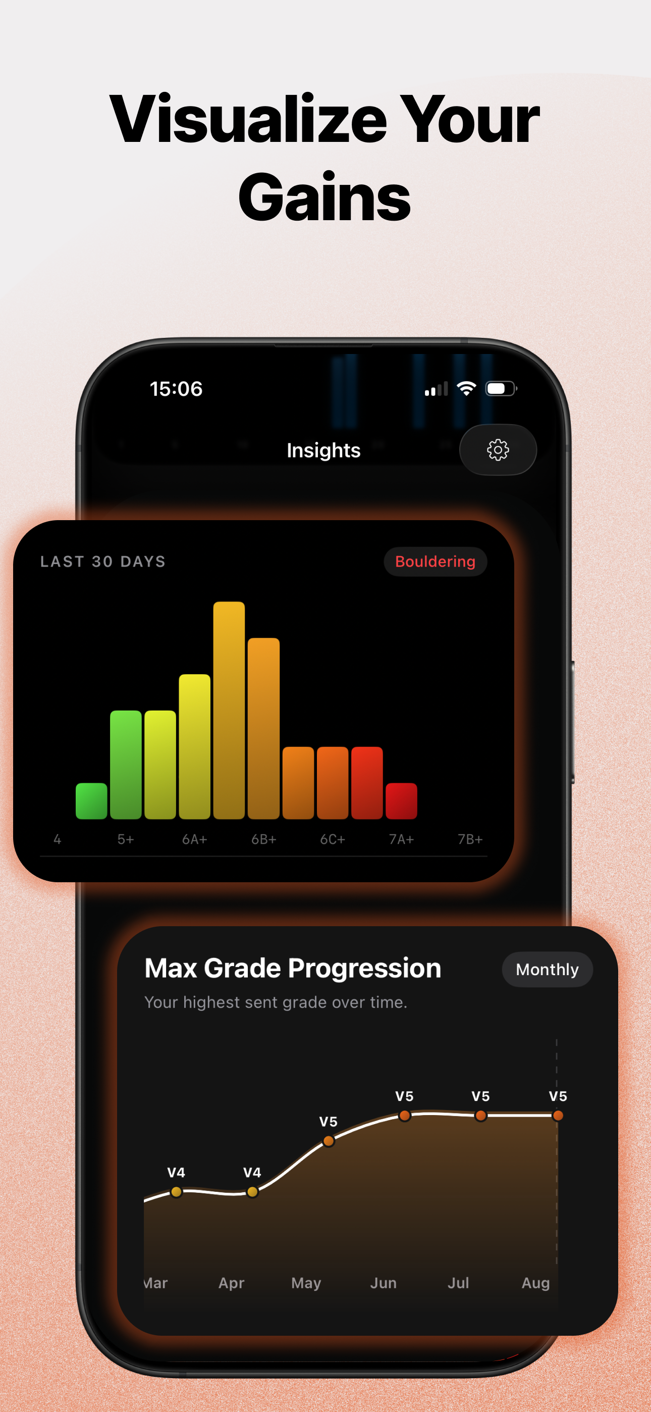 Climo - Climb Boulder Tracker screenshot 2