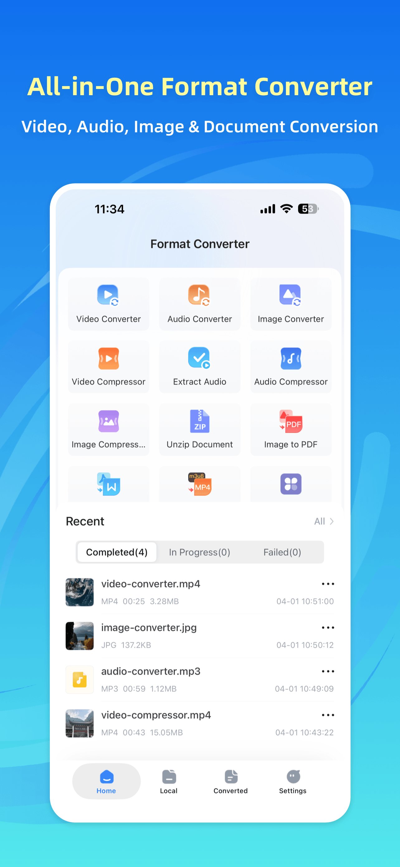 Format Converter: Video & PDF