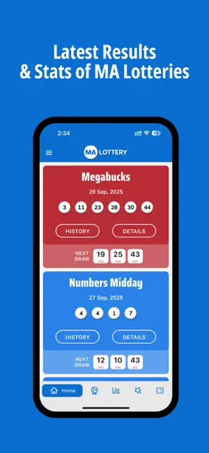 MA Lottery - Results, Trends screenshot 1