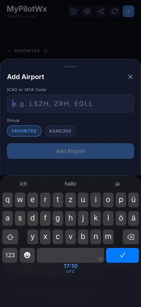 Screenshot #3 pour MyPilotWx