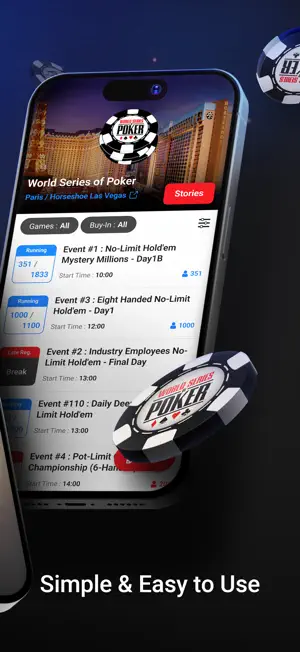 WSOP LIVE : WSOP Official App screenshot 2