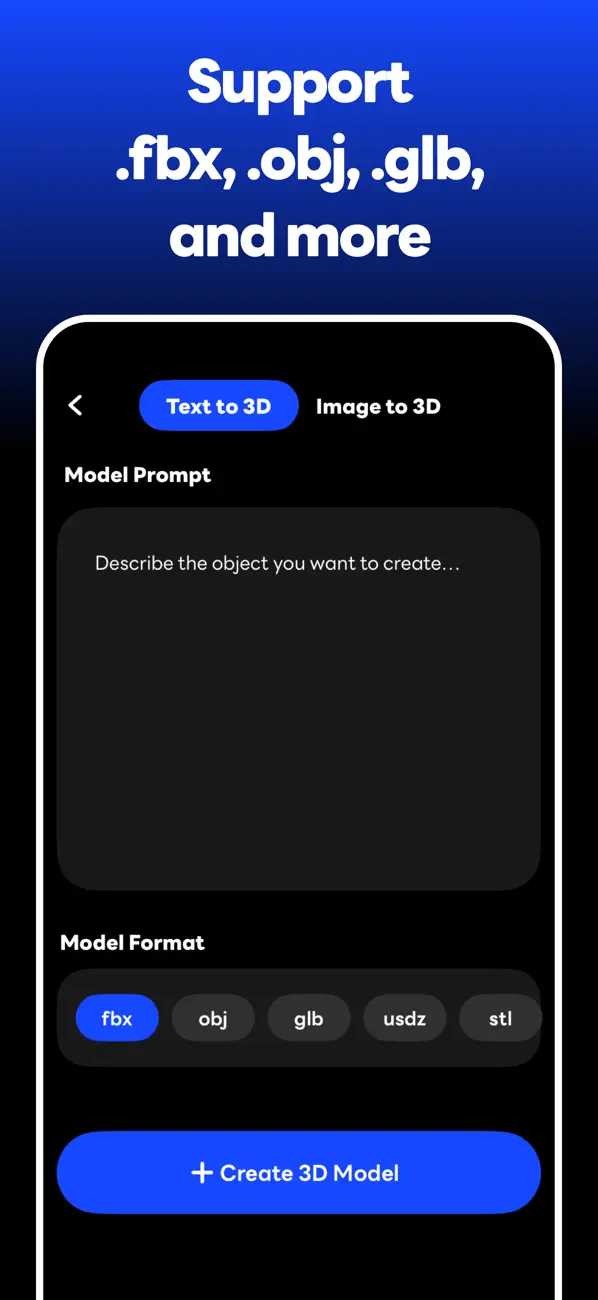 #3. 3D Modeling : AI Text to 3D (iOS) By: CREATIVEENJOYMENT TECH PTE. LTD.