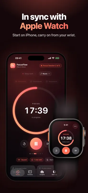 FocusFlow — Focus & Pomodoro screenshot 5 of 6
