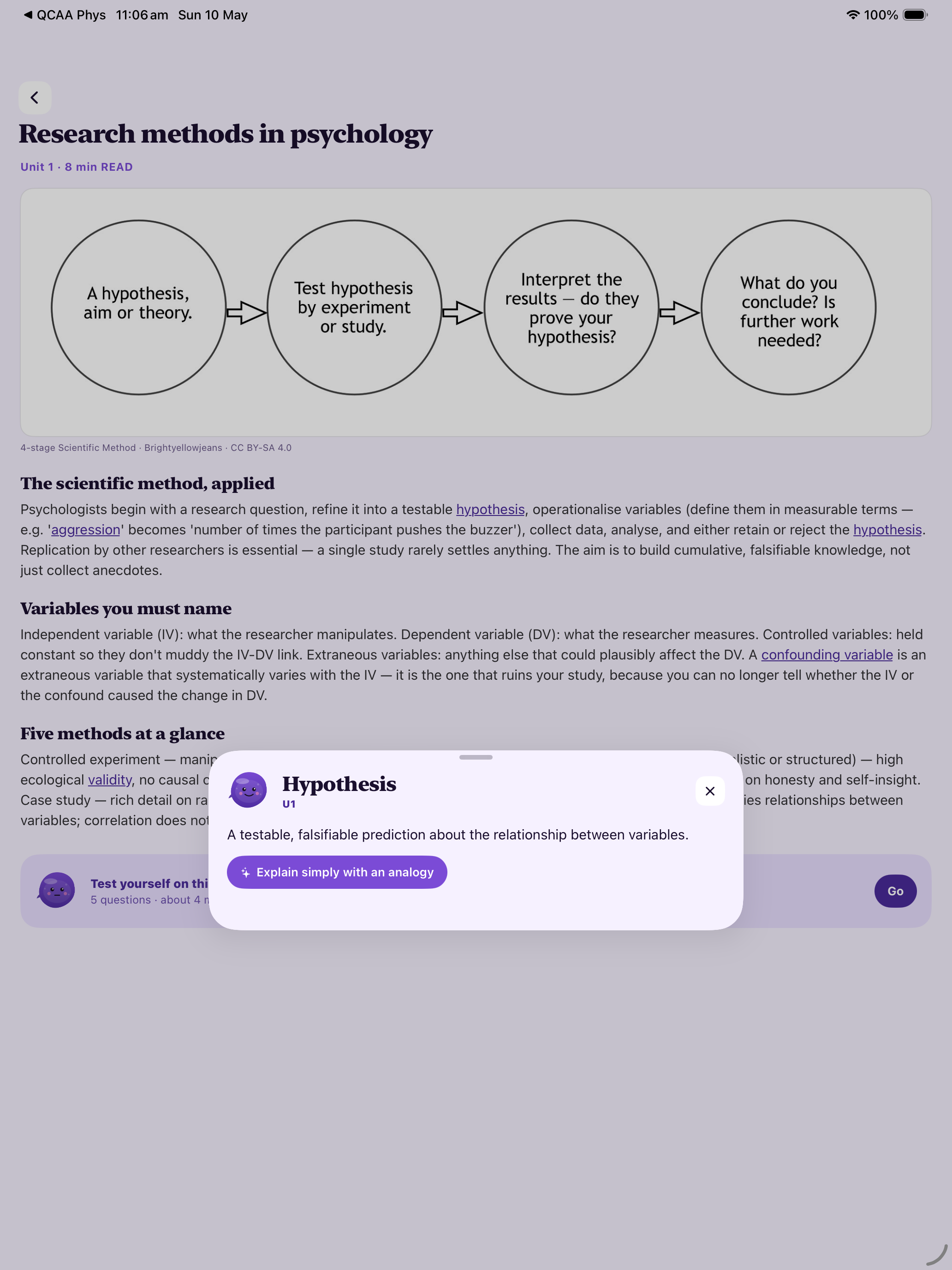 QCAA Study Psychology screenshot 11
