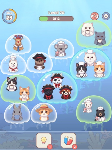Bubble Saga -Bubble Sort Games iPad screenshot