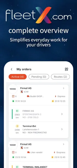 FleetX.com Driver App screenshot 3