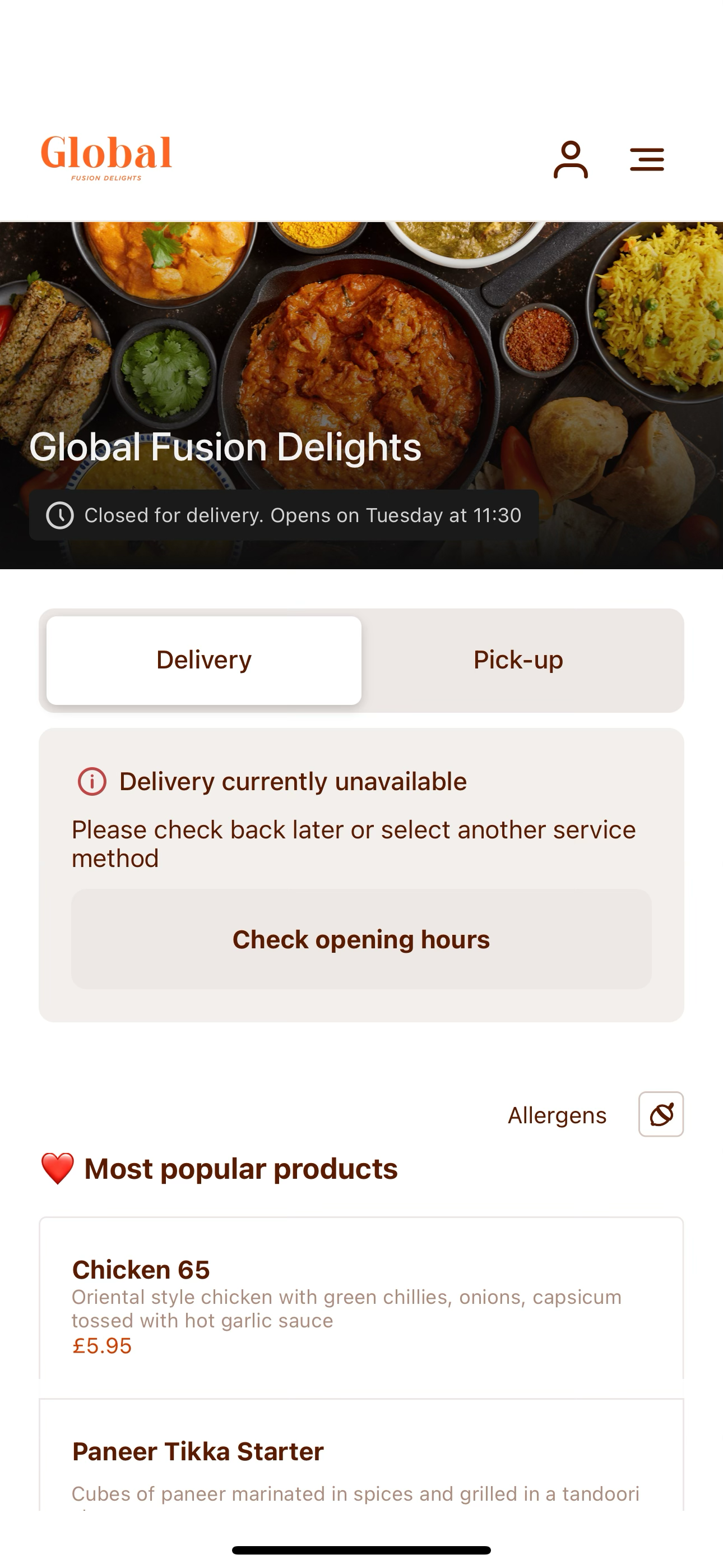 Global Fusion Delights
