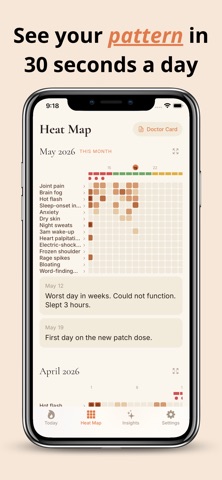 Cusp: Perimenopause Tracker Screenshot 1 of 7