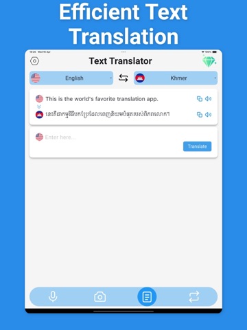Khmer Translator & More + iPad screenshot